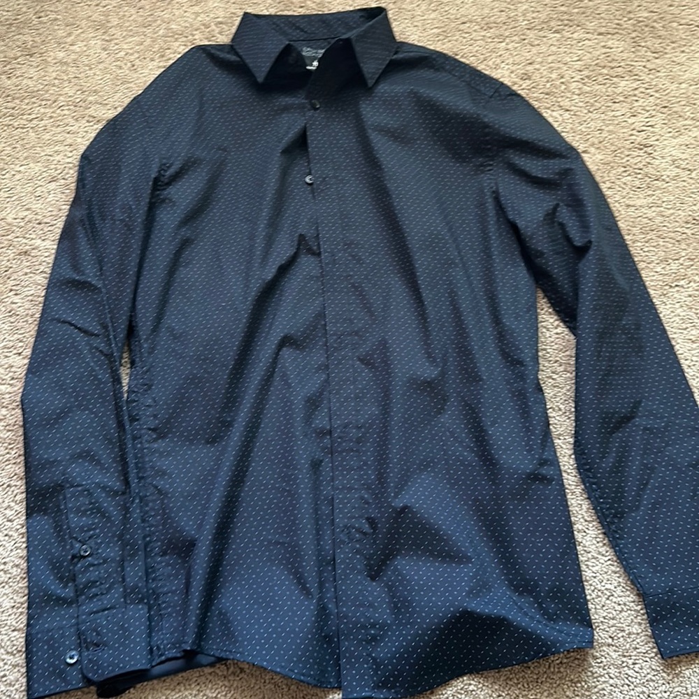 H&M blue dress shirt Medium brand new